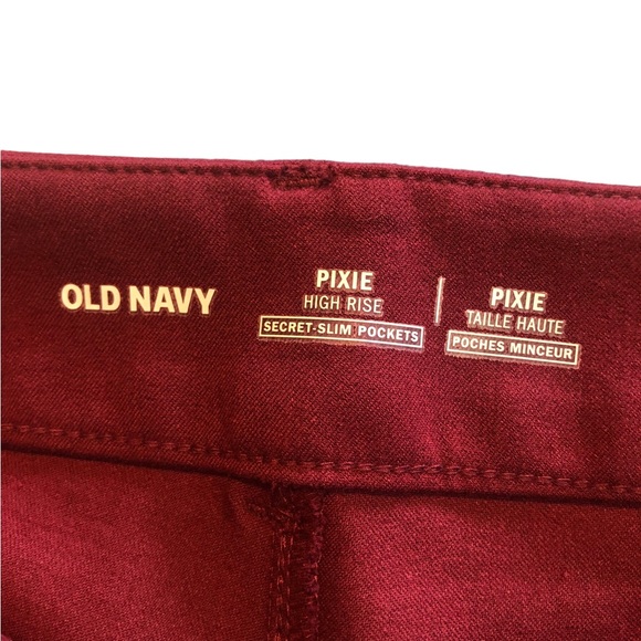 Old Navy Pixie High Rise Slim - Picture 2 of 2